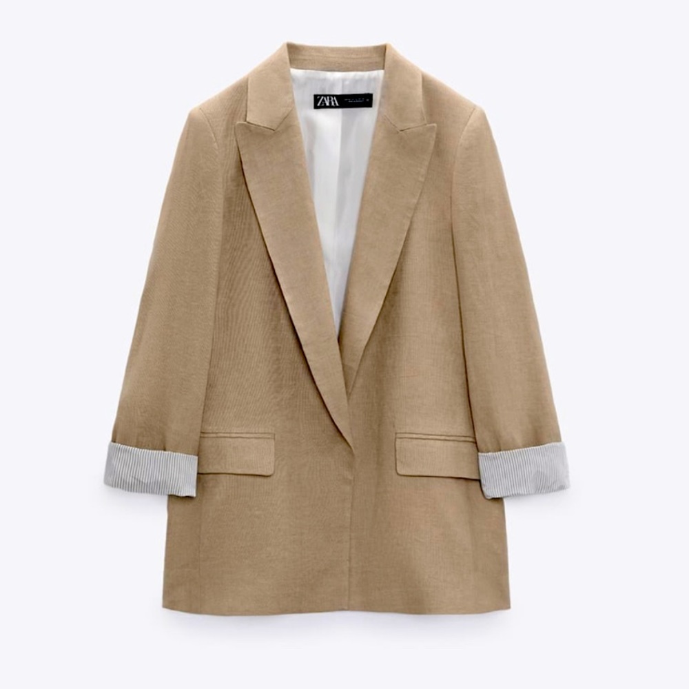 Zara - Linen blazer